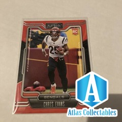 2021 Playbook Football #189 Chris Evans